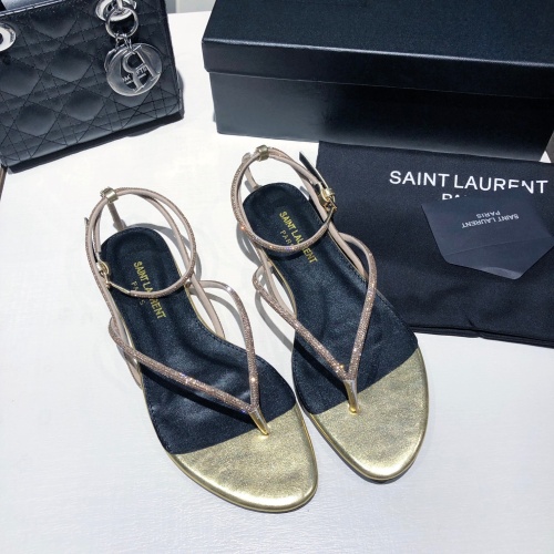 Cheap Yves Saint Laurent YSL Sandal For Women #1231938 Replica Wholesale [$98.00 USD] [ITEM#1231938] on Replica Yves Saint Laurent YSL Sandal