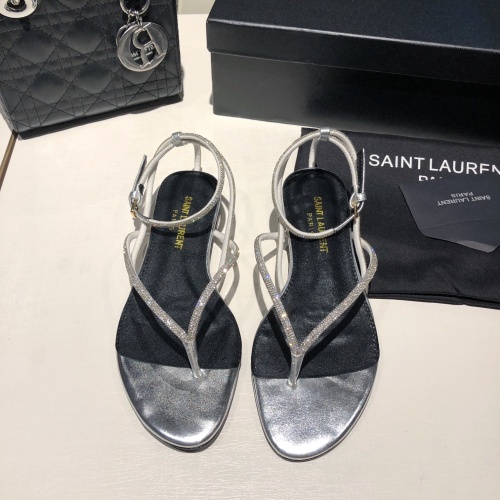 Cheap Yves Saint Laurent YSL Sandal For Women #1231945 Replica Wholesale [$98.00 USD] [ITEM#1231945] on Replica Yves Saint Laurent YSL Sandal