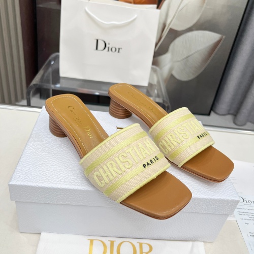 Cheap Christian Dior Slippers For Women #1232008 Replica Wholesale [$85.00 USD] [ITEM#1232008] on Replica Christian Dior Slippers