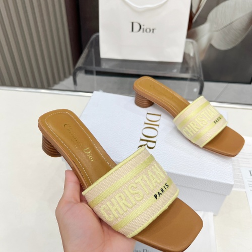 Cheap Christian Dior Slippers For Women #1232008 Replica Wholesale [$85.00 USD] [ITEM#1232008] on Replica Christian Dior Slippers