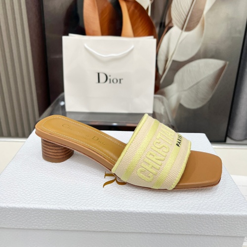 Cheap Christian Dior Slippers For Women #1232008 Replica Wholesale [$85.00 USD] [ITEM#1232008] on Replica Christian Dior Slippers