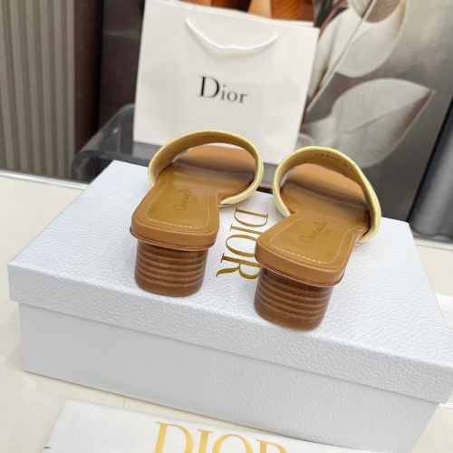 Cheap Christian Dior Slippers For Women #1232008 Replica Wholesale [$85.00 USD] [ITEM#1232008] on Replica Christian Dior Slippers