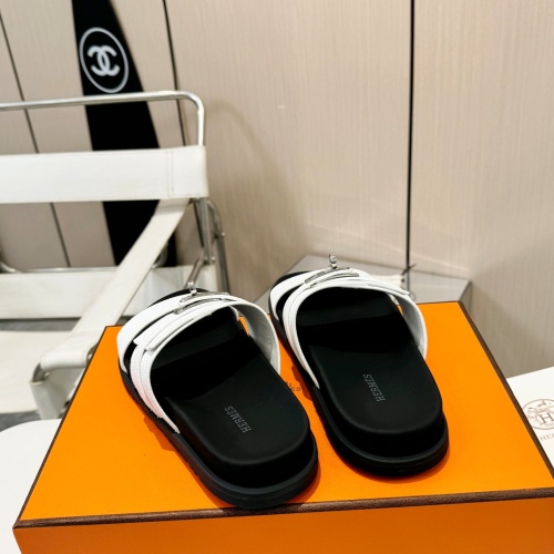 Cheap Hermes Slippers For Men #1232097 Replica Wholesale [$98.00 USD] [ITEM#1232097] on Replica Hermes Slippers