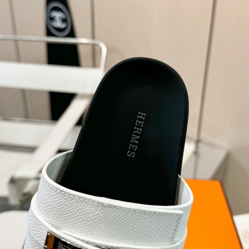 Cheap Hermes Slippers For Men #1232097 Replica Wholesale [$98.00 USD] [ITEM#1232097] on Replica Hermes Slippers