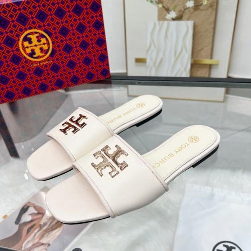 Cheap Tory Burch TB Slippers For Women #1232120 Replica Wholesale [$80.00 USD] [ITEM#1232120] on Replica Tory Burch TB Slippers