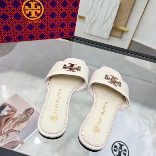 Cheap Tory Burch TB Slippers For Women #1232120 Replica Wholesale [$80.00 USD] [ITEM#1232120] on Replica Tory Burch TB Slippers