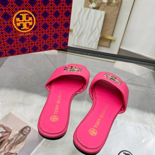 Cheap Tory Burch TB Slippers For Women #1232121 Replica Wholesale [$80.00 USD] [ITEM#1232121] on Replica Tory Burch TB Slippers