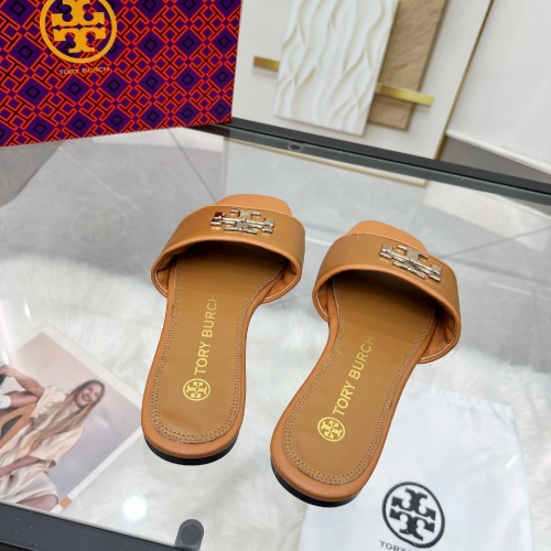 Cheap Tory Burch TB Slippers For Women #1232122 Replica Wholesale [$80.00 USD] [ITEM#1232122] on Replica Tory Burch TB Slippers