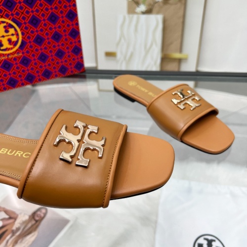 Cheap Tory Burch TB Slippers For Women #1232122 Replica Wholesale [$80.00 USD] [ITEM#1232122] on Replica Tory Burch TB Slippers