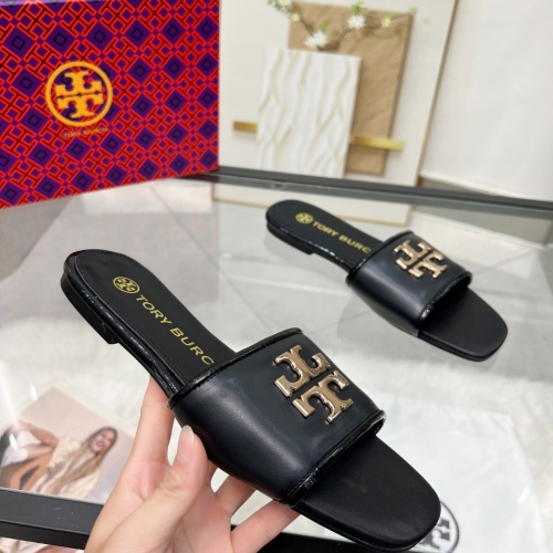 Cheap Tory Burch TB Slippers For Women #1232124 Replica Wholesale [$98.00 USD] [ITEM#1232124] on Replica Tory Burch TB Slippers