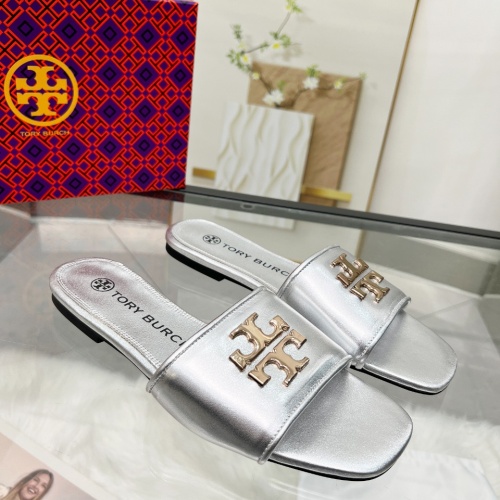 Cheap Tory Burch TB Slippers For Women #1232125 Replica Wholesale [$98.00 USD] [ITEM#1232125] on Replica Tory Burch TB Slippers