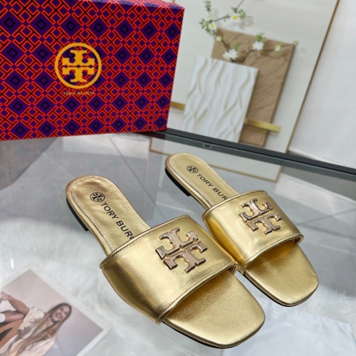 Cheap Tory Burch TB Slippers For Women #1232126 Replica Wholesale [$98.00 USD] [ITEM#1232126] on Replica Tory Burch TB Slippers