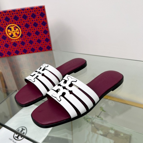 Cheap Tory Burch TB Slippers For Women #1232127 Replica Wholesale [$80.00 USD] [ITEM#1232127] on Replica Tory Burch TB Slippers