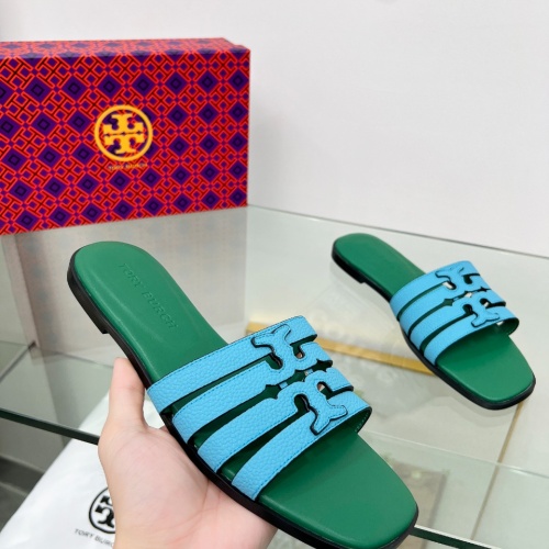 Cheap Tory Burch TB Slippers For Women #1232128 Replica Wholesale [$80.00 USD] [ITEM#1232128] on Replica Tory Burch TB Slippers