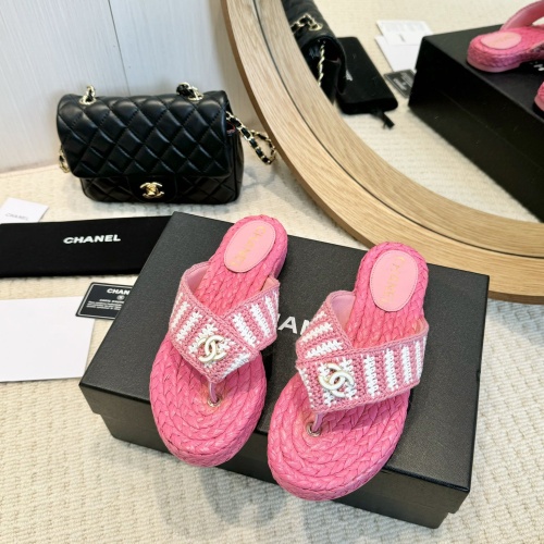 Cheap Chanel Slippers For Women #1232130 Replica Wholesale [$96.00 USD] [ITEM#1232130] on Replica Chanel Slippers