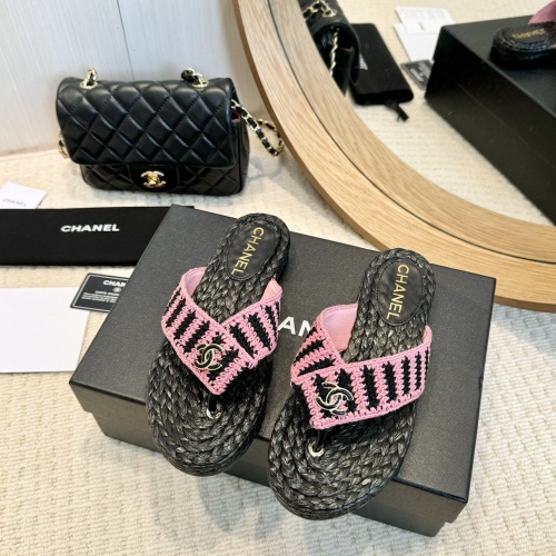 Cheap Chanel Slippers For Women #1232131 Replica Wholesale [$96.00 USD] [ITEM#1232131] on Replica Chanel Slippers