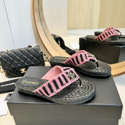 Cheap Chanel Slippers For Women #1232131 Replica Wholesale [$96.00 USD] [ITEM#1232131] on Replica Chanel Slippers