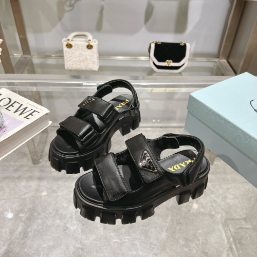 Cheap Prada Sandal For Women #1232134 Replica Wholesale [$98.00 USD] [ITEM#1232134] on Replica Prada Sandal