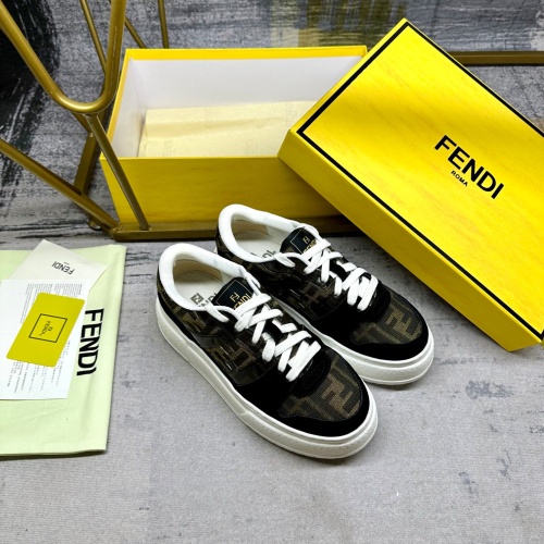 Cheap Fendi Casual Shoes For Women #1232145 Replica Wholesale [$102.00 USD] [ITEM#1232145] on Replica Fendi Casual Shoes