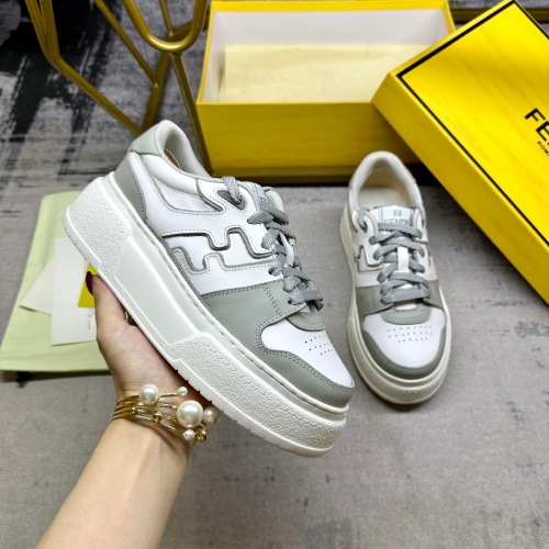 Cheap Fendi Casual Shoes For Women #1232146 Replica Wholesale [$102.00 USD] [ITEM#1232146] on Replica Fendi Casual Shoes