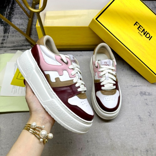 Cheap Fendi Casual Shoes For Women #1232147 Replica Wholesale [$102.00 USD] [ITEM#1232147] on Replica Fendi Casual Shoes