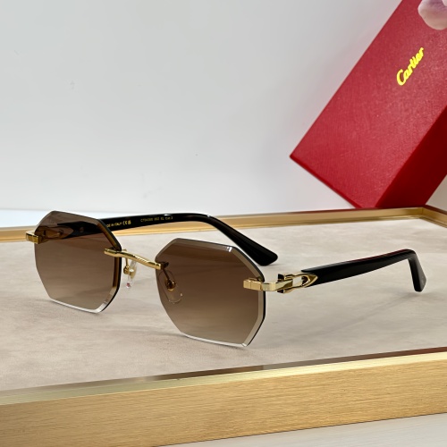 Cheap Cartier AAA Quality Sunglassess #1232155 Replica Wholesale [$64.00 USD] [ITEM#1232155] on Replica Cartier AAA Quality Sunglassess