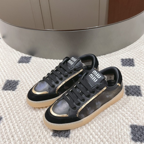 Cheap MIU MIU Casual Shoes For Women #1232164 Replica Wholesale [$96.00 USD] [ITEM#1232164] on Replica MIU MIU Casual Shoes