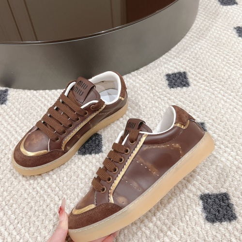 Cheap MIU MIU Casual Shoes For Women #1232169 Replica Wholesale [$96.00 USD] [ITEM#1232169] on Replica MIU MIU Casual Shoes