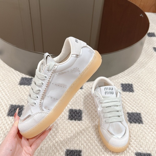 Cheap MIU MIU Casual Shoes For Women #1232175 Replica Wholesale [$96.00 USD] [ITEM#1232175] on Replica MIU MIU Casual Shoes