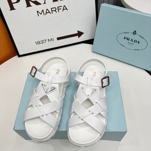 Cheap Prada Sandal For Women #1232180 Replica Wholesale [$88.00 USD] [ITEM#1232180] on Replica Prada Sandal