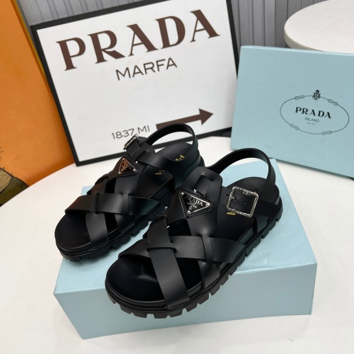 Cheap Prada Sandal For Women #1232184 Replica Wholesale [$88.00 USD] [ITEM#1232184] on Replica Prada Sandal