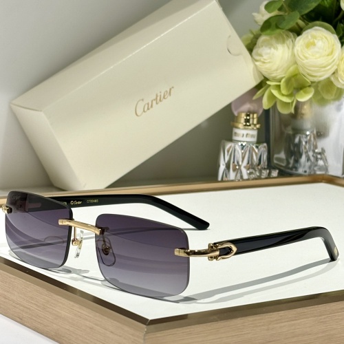 Cheap Cartier AAA Quality Sunglassess #1232194 Replica Wholesale [$56.00 USD] [ITEM#1232194] on Replica Cartier AAA Quality Sunglassess