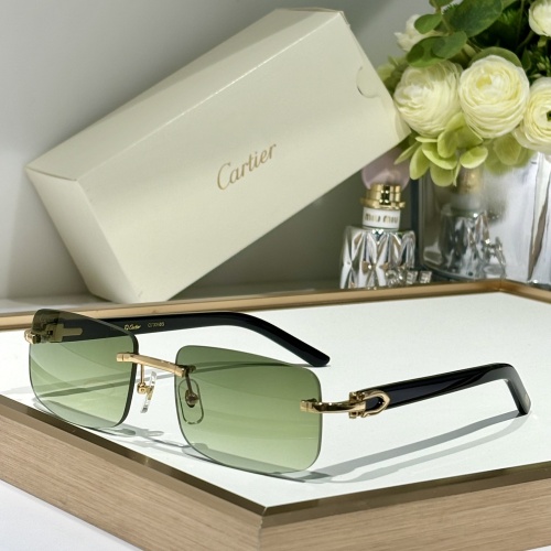 Cheap Cartier AAA Quality Sunglassess #1232195 Replica Wholesale [$56.00 USD] [ITEM#1232195] on Replica Cartier AAA Quality Sunglassess