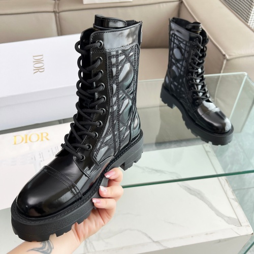 Cheap Christian Dior Boots For Women #1232257 Replica Wholesale [$128.00 USD] [ITEM#1232257] on Replica Christian Dior Boots