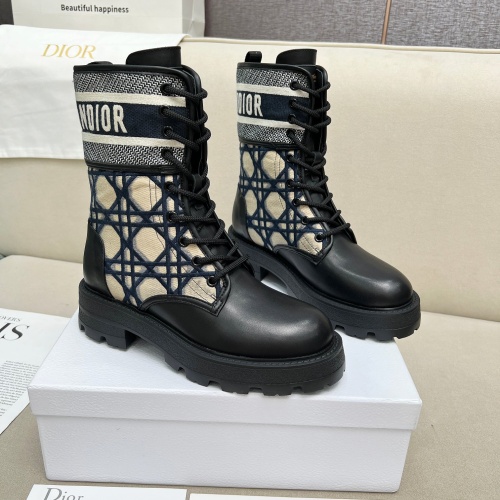 Cheap Christian Dior Boots For Women #1232265 Replica Wholesale [$118.00 USD] [ITEM#1232265] on Replica Christian Dior Boots