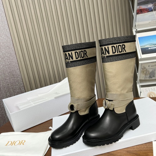 Cheap Christian Dior Boots For Women #1232275 Replica Wholesale [$118.00 USD] [ITEM#1232275] on Replica Christian Dior Boots