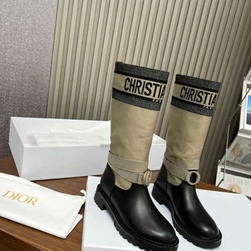 Cheap Christian Dior Boots For Women #1232275 Replica Wholesale [$118.00 USD] [ITEM#1232275] on Replica Christian Dior Boots