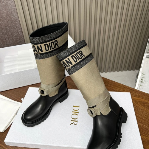 Cheap Christian Dior Boots For Women #1232275 Replica Wholesale [$118.00 USD] [ITEM#1232275] on Replica Christian Dior Boots