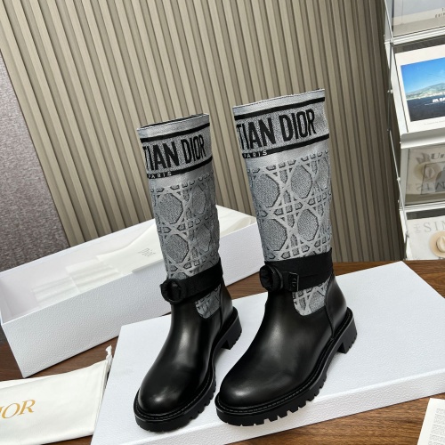 Cheap Christian Dior Boots For Women #1232276 Replica Wholesale [$118.00 USD] [ITEM#1232276] on Replica Christian Dior Boots