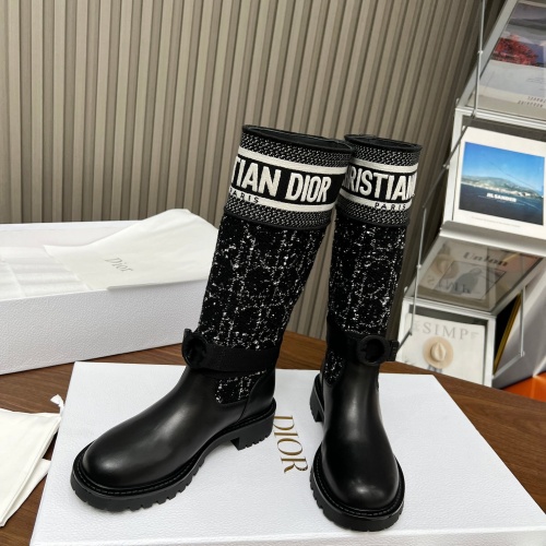 Cheap Christian Dior Boots For Women #1232277 Replica Wholesale [$118.00 USD] [ITEM#1232277] on Replica Christian Dior Boots