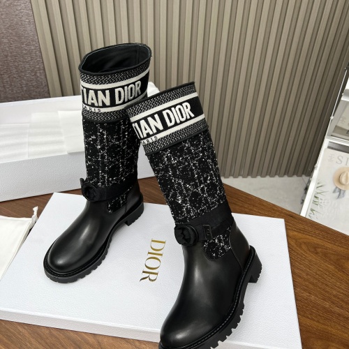 Cheap Christian Dior Boots For Women #1232277 Replica Wholesale [$118.00 USD] [ITEM#1232277] on Replica Christian Dior Boots