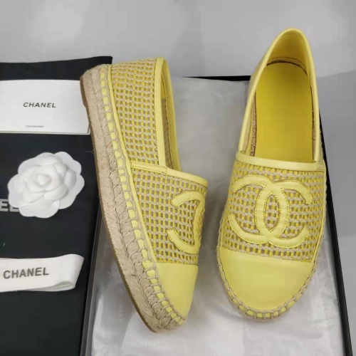 Cheap Chanel Flat Shoes For Women #1232290 Replica Wholesale [$72.00 USD] [ITEM#1232290] on Replica Chanel Flat Shoes