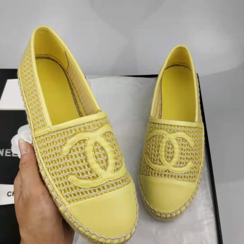 Cheap Chanel Flat Shoes For Women #1232290 Replica Wholesale [$72.00 USD] [ITEM#1232290] on Replica Chanel Flat Shoes