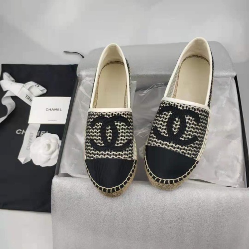 Cheap Chanel Flat Shoes For Women #1232291 Replica Wholesale [$72.00 USD] [ITEM#1232291] on Replica Chanel Flat Shoes