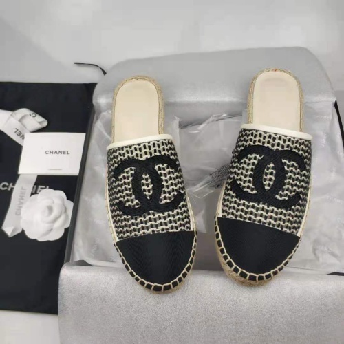 Cheap Chanel Slippers For Women #1232294 Replica Wholesale [$72.00 USD] [ITEM#1232294] on Replica Chanel Slippers