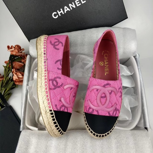 Cheap Chanel Flat Shoes For Women #1232300 Replica Wholesale [$72.00 USD] [ITEM#1232300] on Replica Chanel Flat Shoes