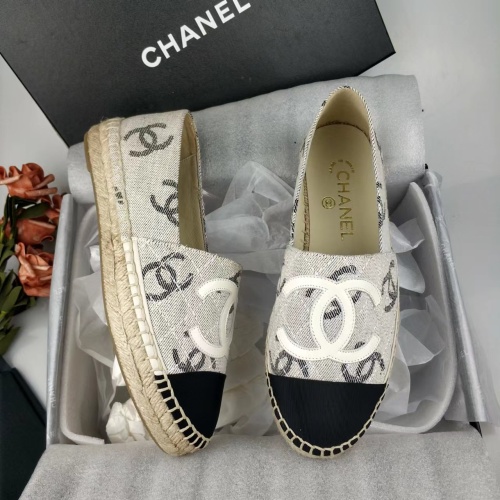 Cheap Chanel Flat Shoes For Women #1232303 Replica Wholesale [$72.00 USD] [ITEM#1232303] on Replica Chanel Flat Shoes