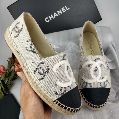 Cheap Chanel Flat Shoes For Women #1232303 Replica Wholesale [$72.00 USD] [ITEM#1232303] on Replica Chanel Flat Shoes