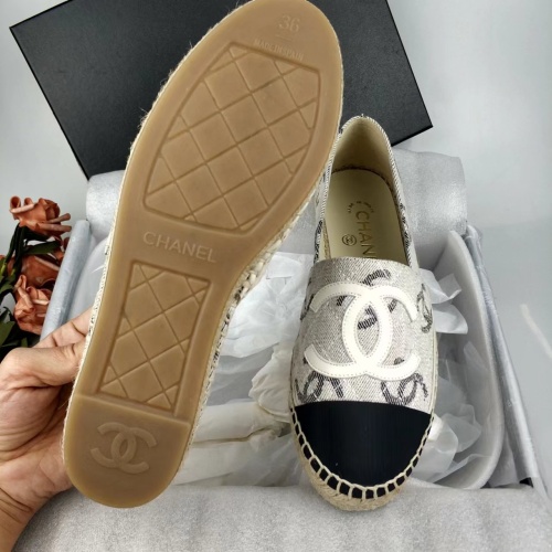 Cheap Chanel Flat Shoes For Women #1232303 Replica Wholesale [$72.00 USD] [ITEM#1232303] on Replica Chanel Flat Shoes