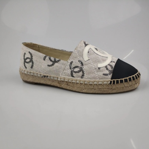 Cheap Chanel Flat Shoes For Women #1232303 Replica Wholesale [$72.00 USD] [ITEM#1232303] on Replica Chanel Flat Shoes